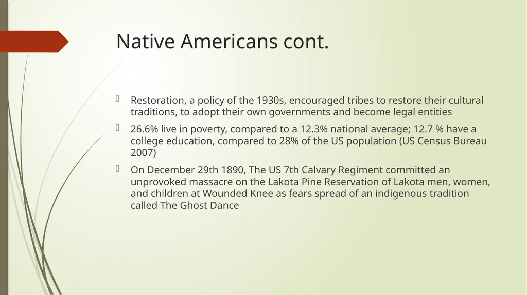 Race and ethnic inequalities An overview of the - slide 34 of 45