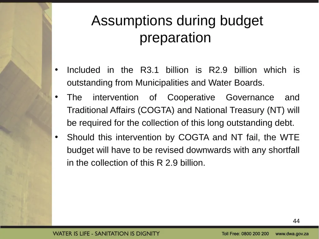 PRESENTATION TITLE Presented by: Name Surname - slide 44 of 69