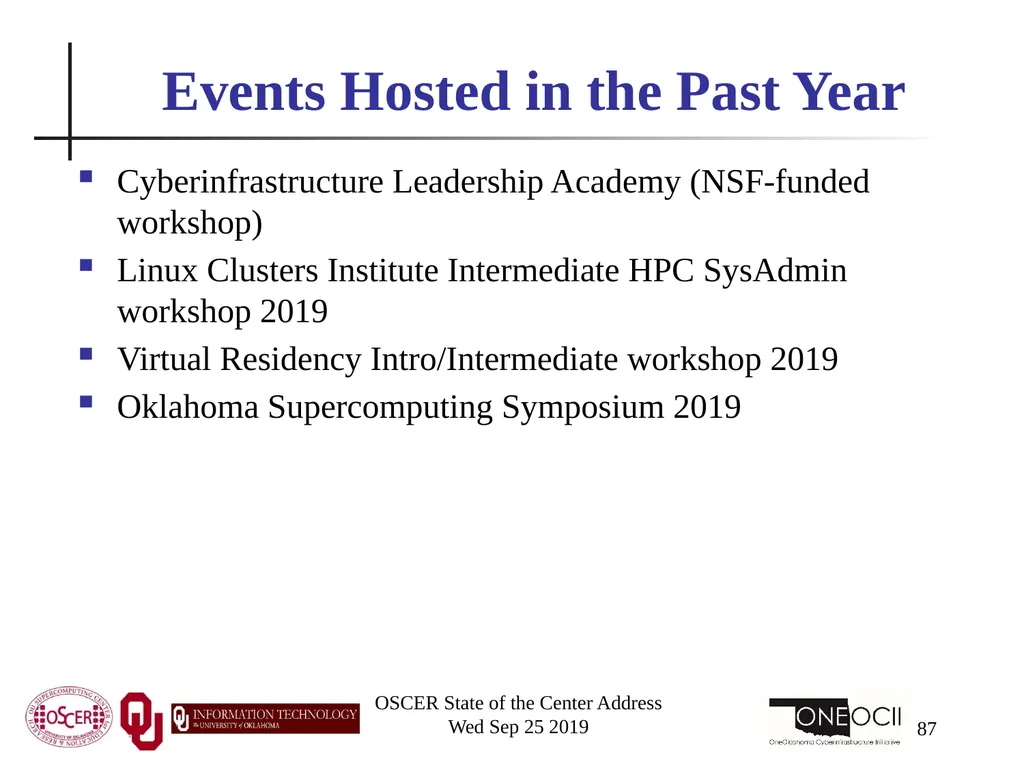 Henry Neeman, Director OU Supercomputing Center - slide 87 of 114