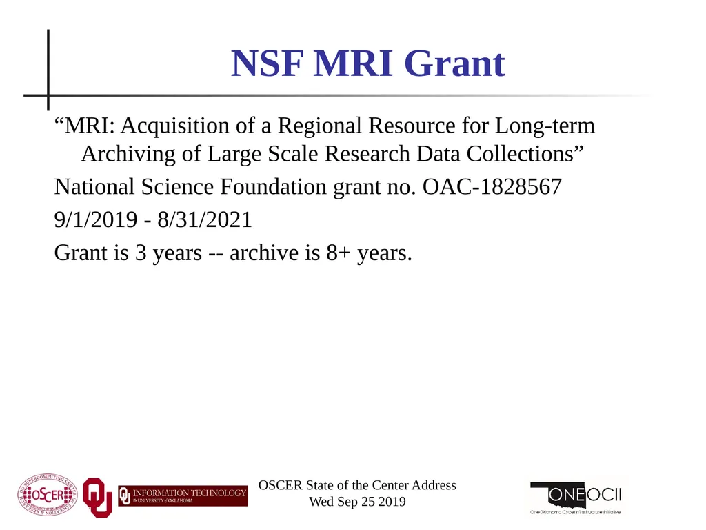Henry Neeman, Director OU Supercomputing Center - slide 95 of 114