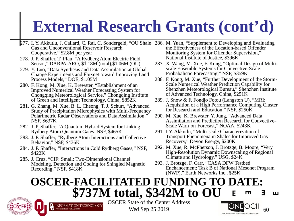 Henry Neeman, Director OU Supercomputing Center - slide 60 of 114