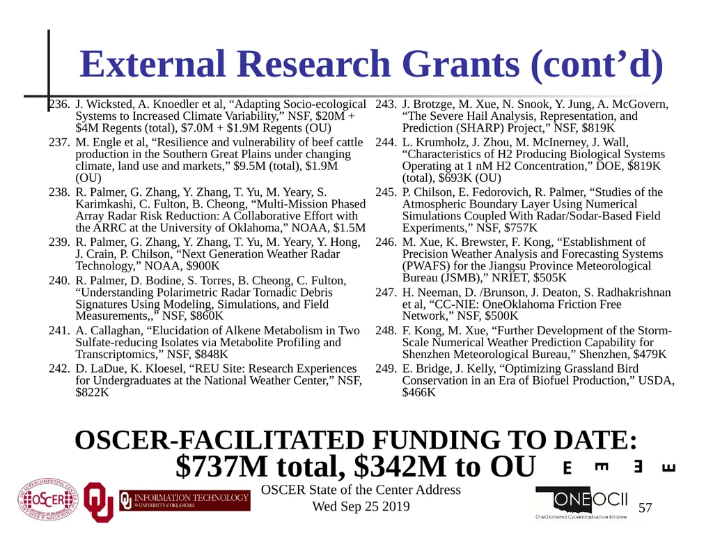 Henry Neeman, Director OU Supercomputing Center - slide 57 of 114
