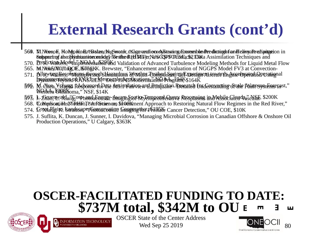 Henry Neeman, Director OU Supercomputing Center - slide 80 of 114
