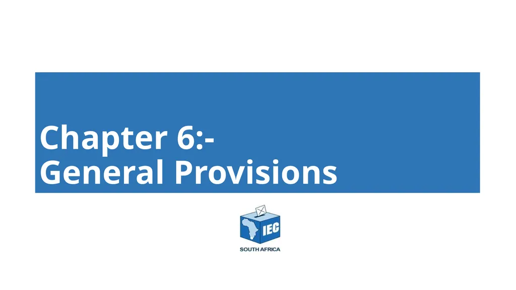 Political Party Funding Act, 6 of 2018 Context - slide 37 of 42