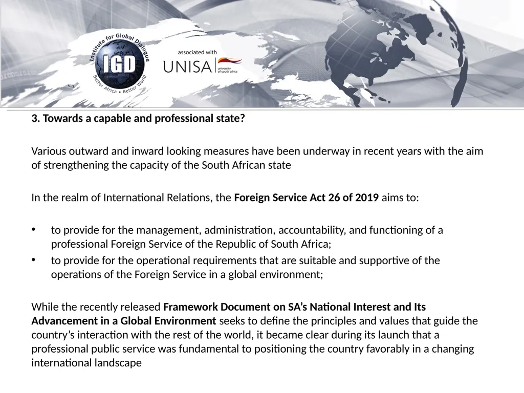 PUBLIC ADMINISTRATION LAWS GENERAL AMENDMENT BILL - slide 4 of 6