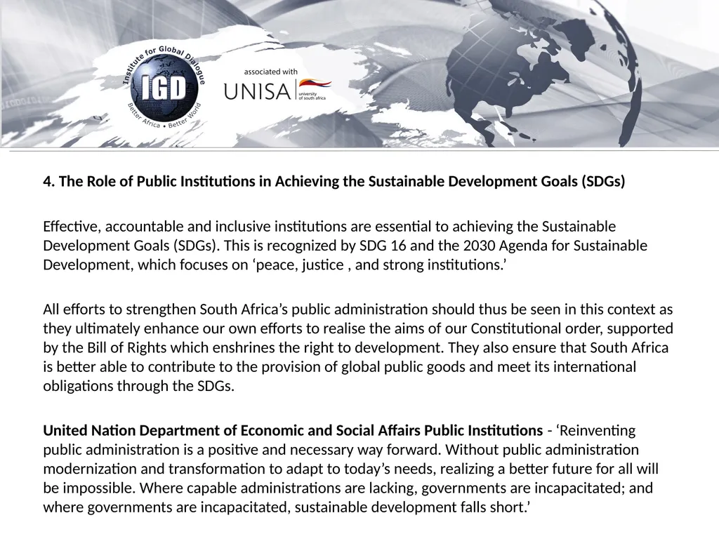 PUBLIC ADMINISTRATION LAWS GENERAL AMENDMENT BILL - slide 6 of 6