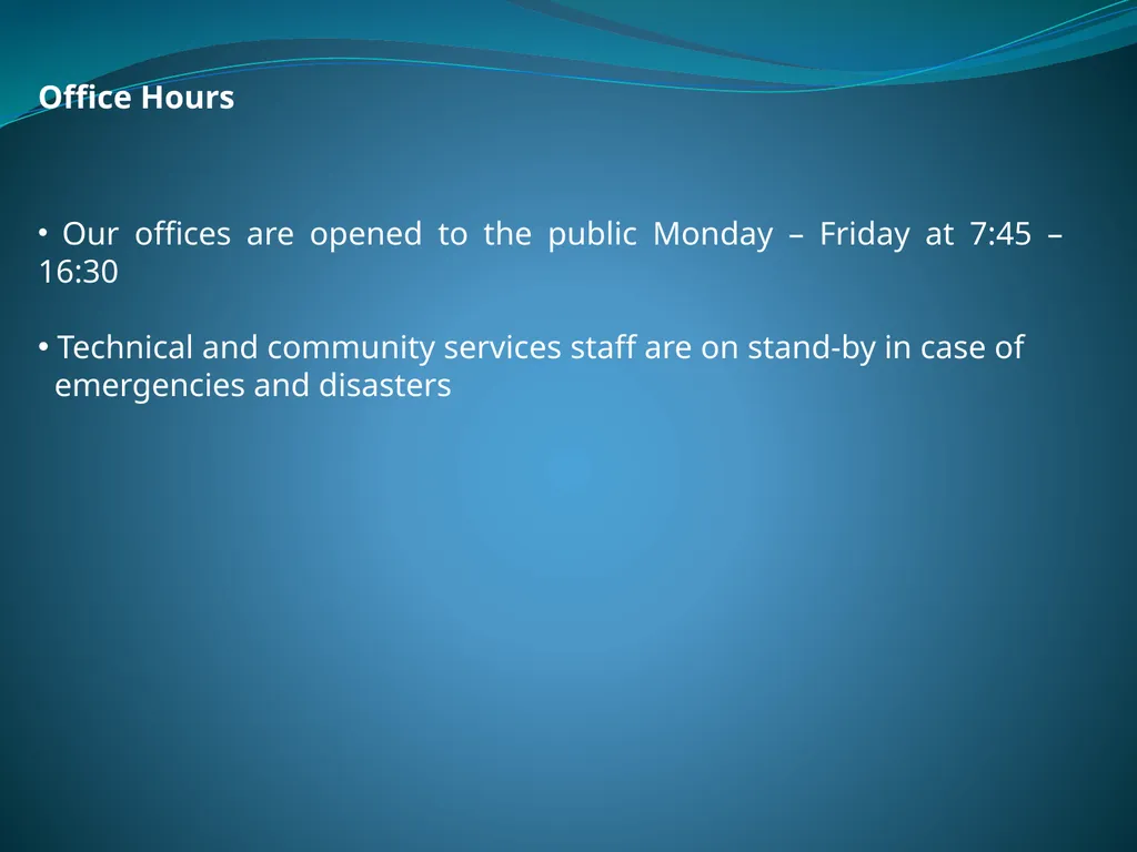 DRAFT SERVICE DELIVERY CHARTER AND SERVICE - slide 7 of 25