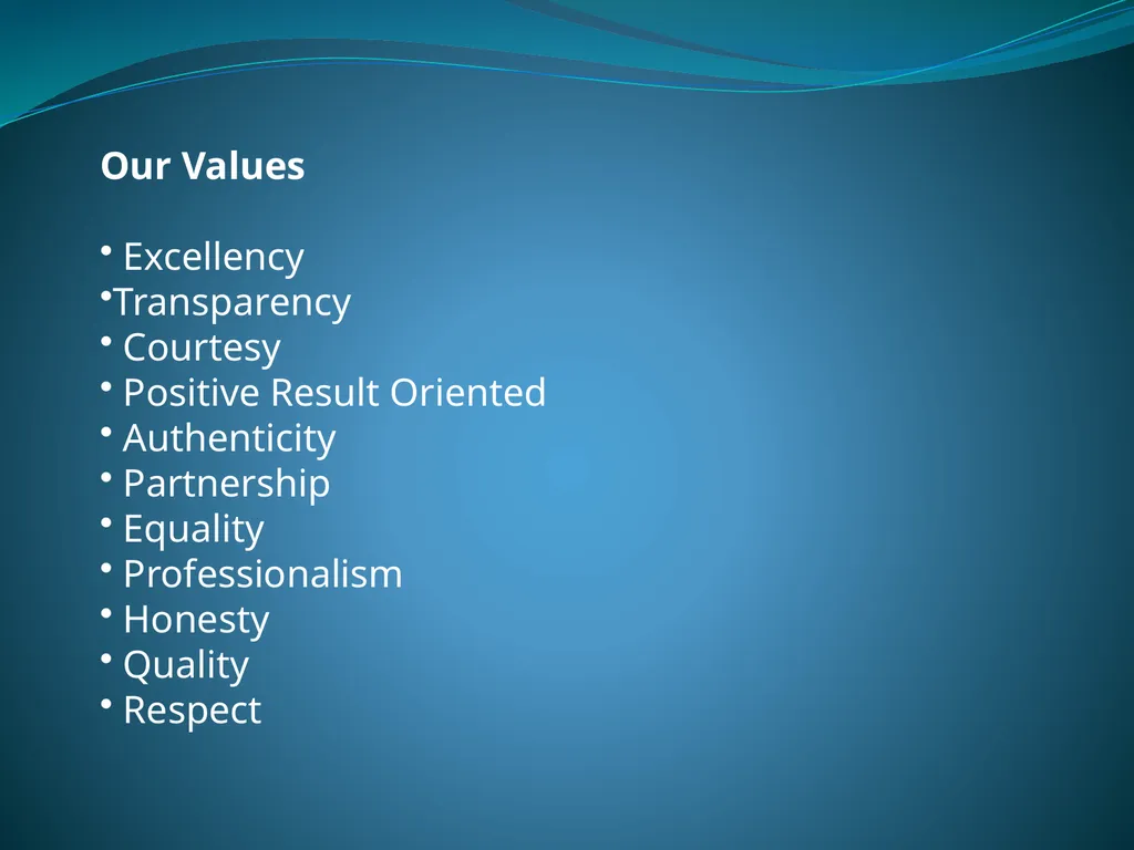 DRAFT SERVICE DELIVERY CHARTER AND SERVICE - slide 6 of 25