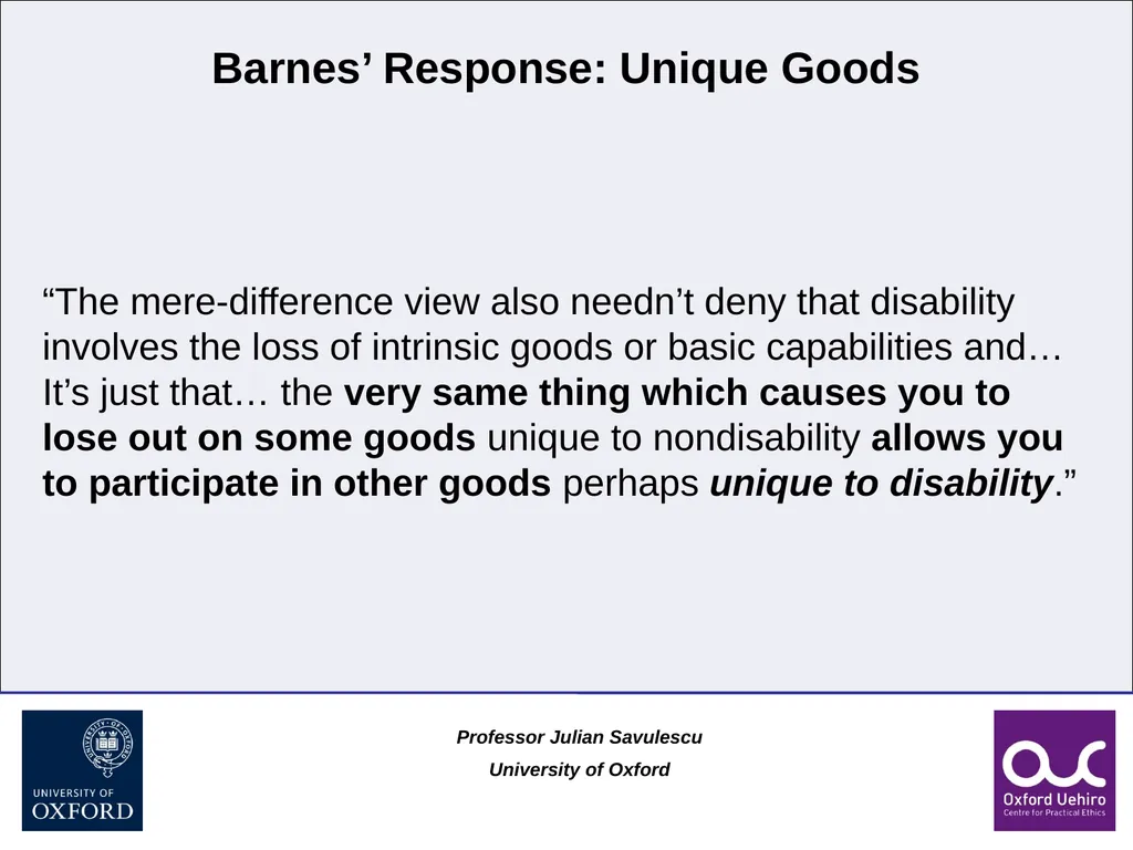 1 Disability and Difference Professor Julian - slide 35 of 118