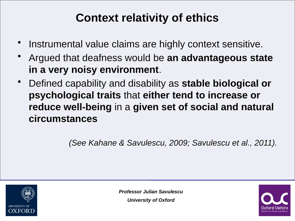 1 Disability and Difference Professor Julian - slide 69 of 118
