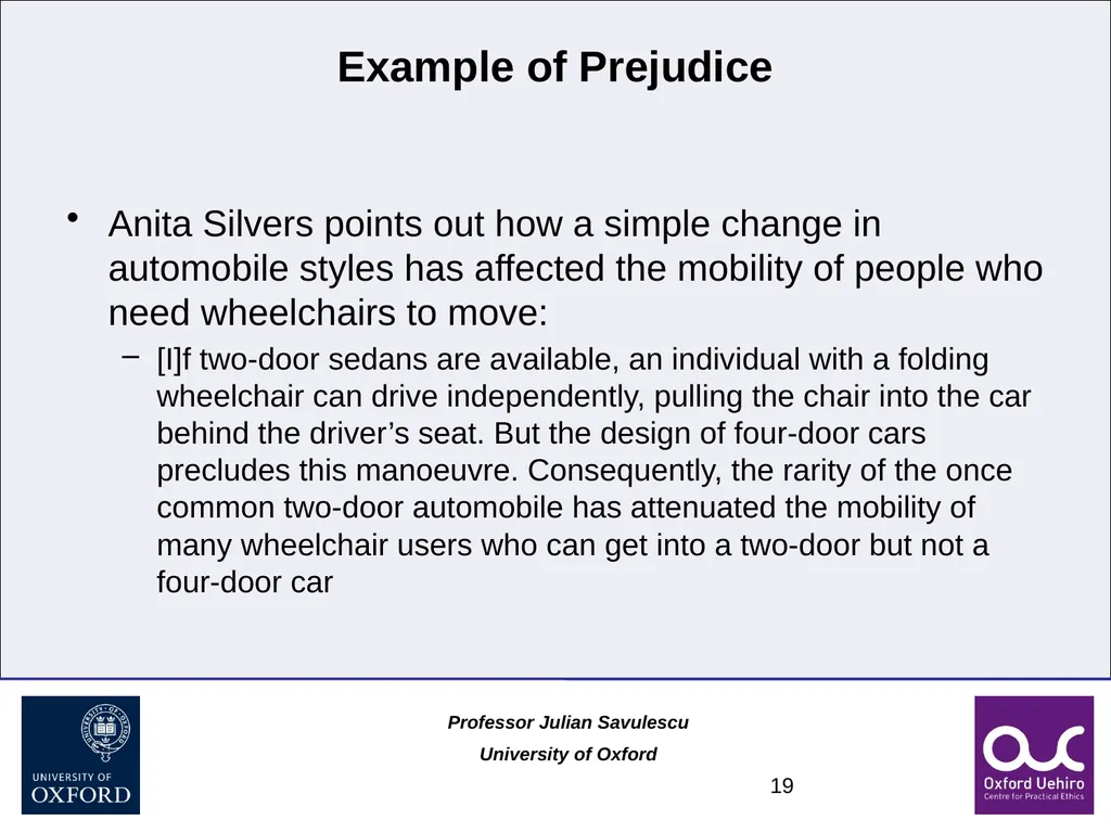 1 Disability and Difference Professor Julian - slide 19 of 118