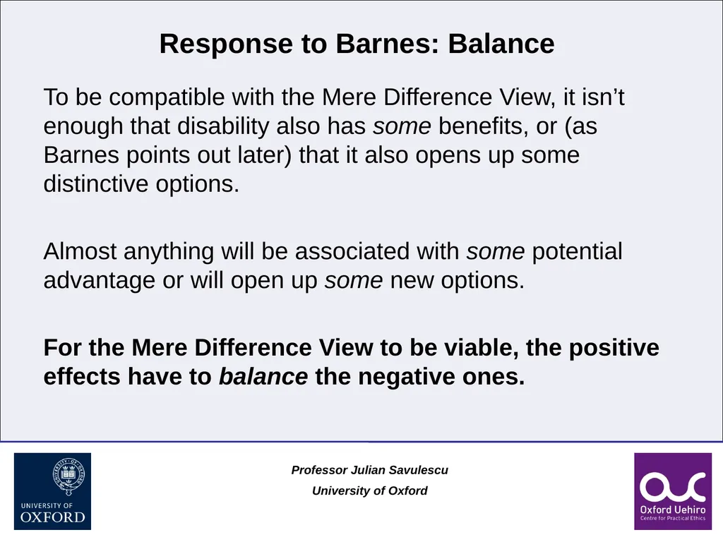 1 Disability and Difference Professor Julian - slide 36 of 118