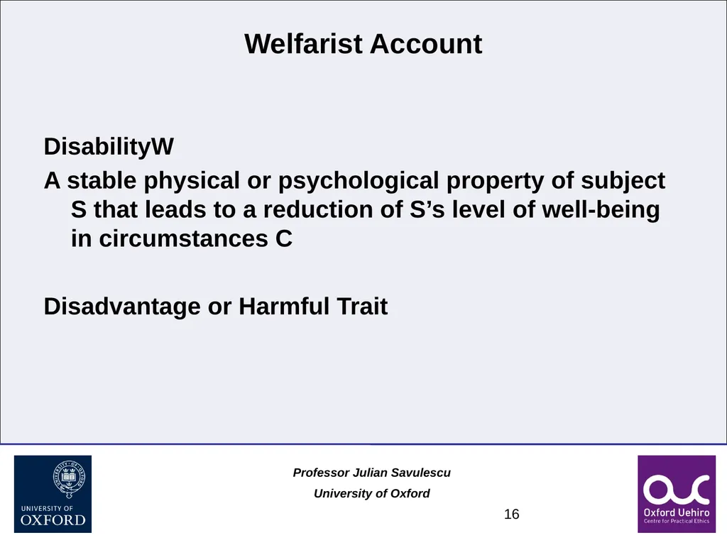 1 Disability and Difference Professor Julian - slide 16 of 118