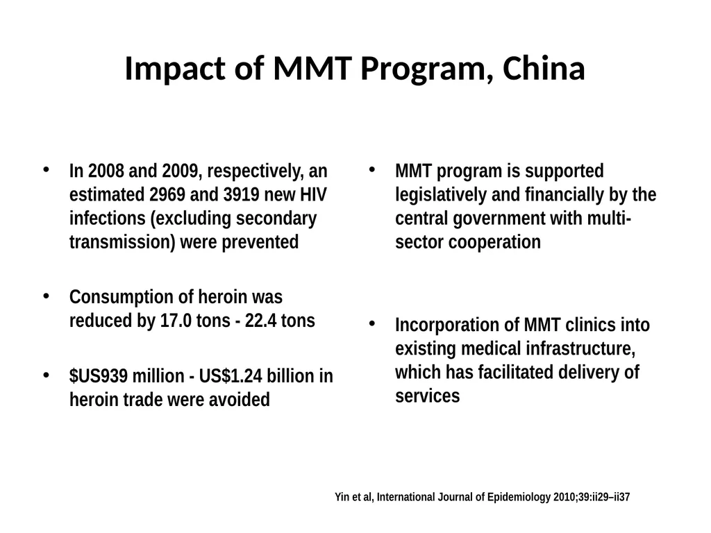 Opioid Substitution Therapy (OST) toolkits: - slide 9 of 37