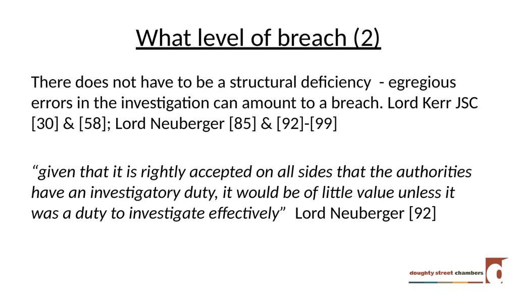 DSD v COMMISSIONER OF POLICE FOR THE METROPOLIS - slide 9 of 26