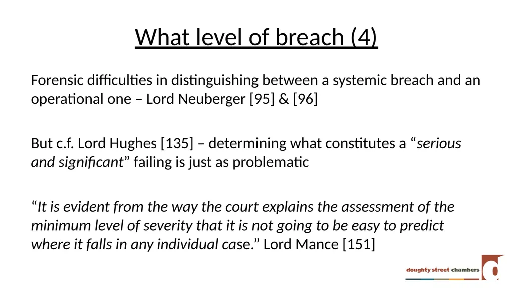DSD v COMMISSIONER OF POLICE FOR THE METROPOLIS - slide 11 of 26