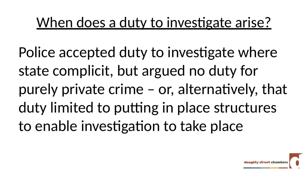 DSD v COMMISSIONER OF POLICE FOR THE METROPOLIS - slide 5 of 26