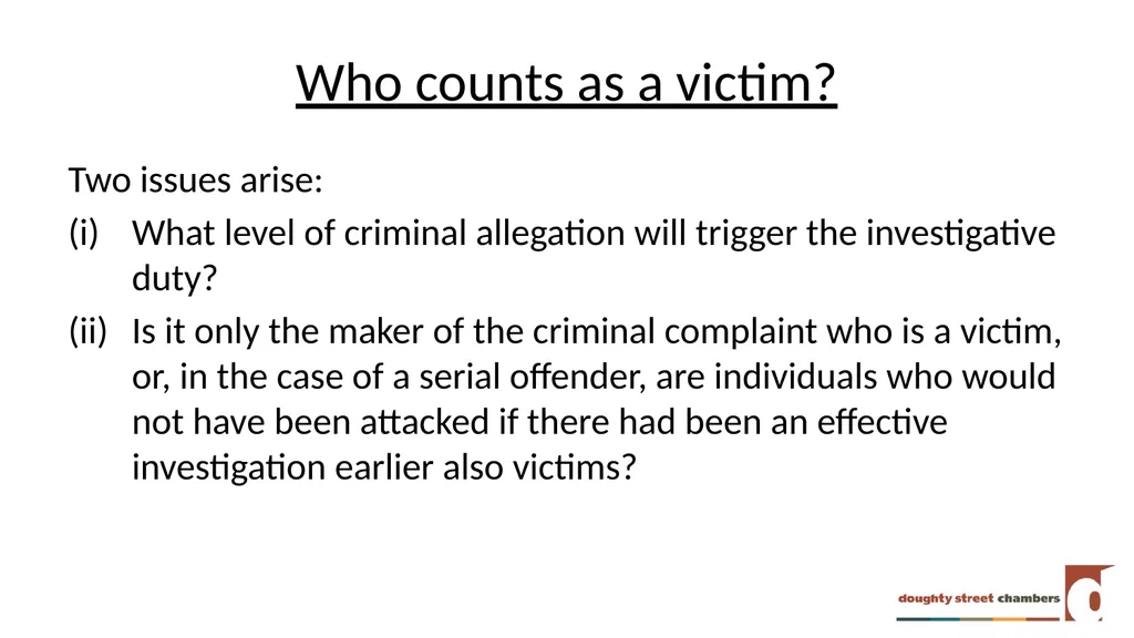 DSD v COMMISSIONER OF POLICE FOR THE METROPOLIS - slide 18 of 26