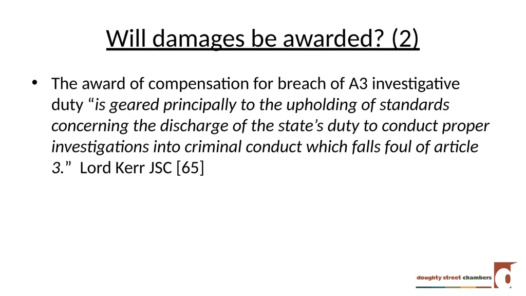 DSD v COMMISSIONER OF POLICE FOR THE METROPOLIS - slide 24 of 26