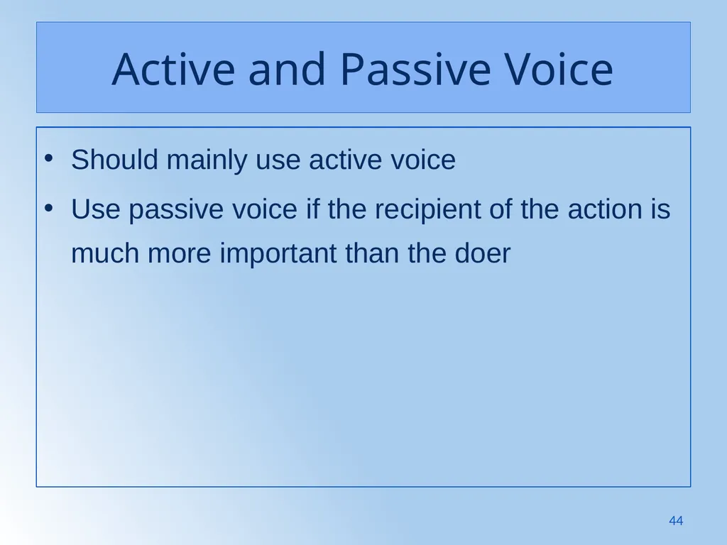 Writing Like an Educated English Speaker Kathryn - slide 44 of 125