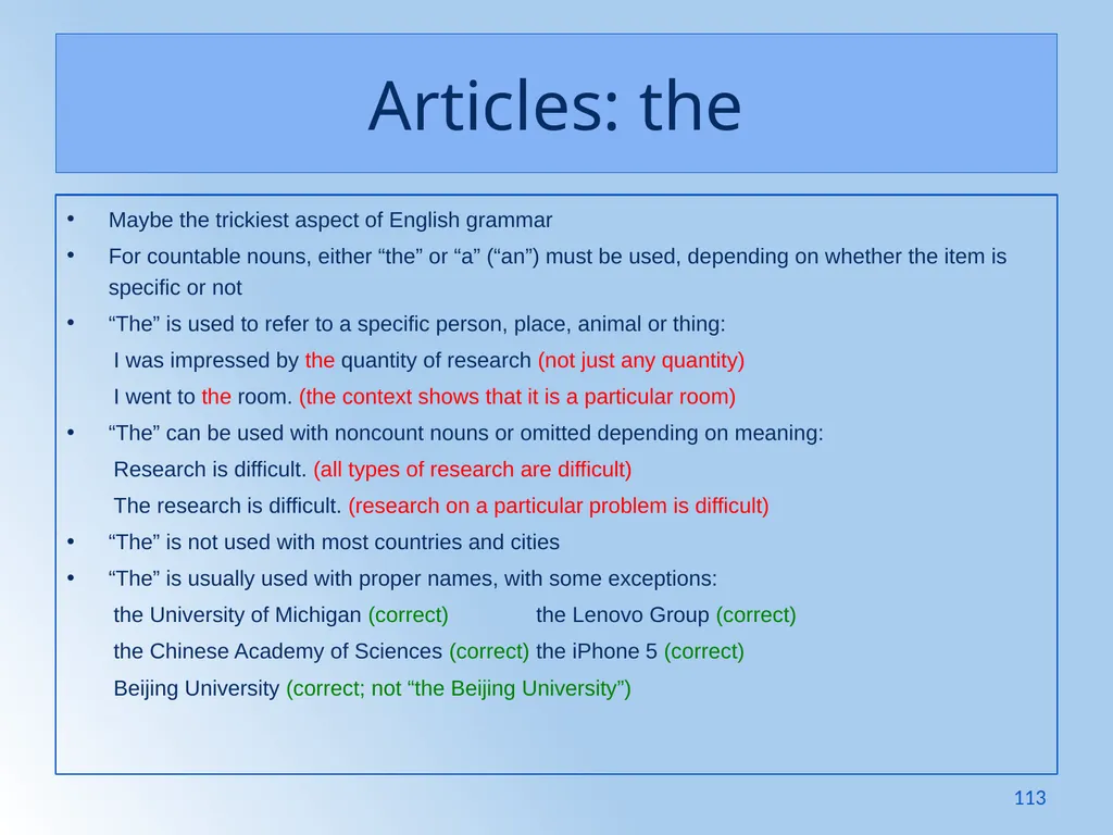 Writing Like an Educated English Speaker Kathryn - slide 113 of 125
