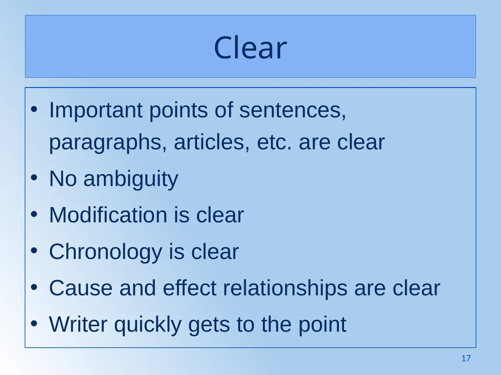 Writing Like an Educated English Speaker Kathryn - slide 17 of 125