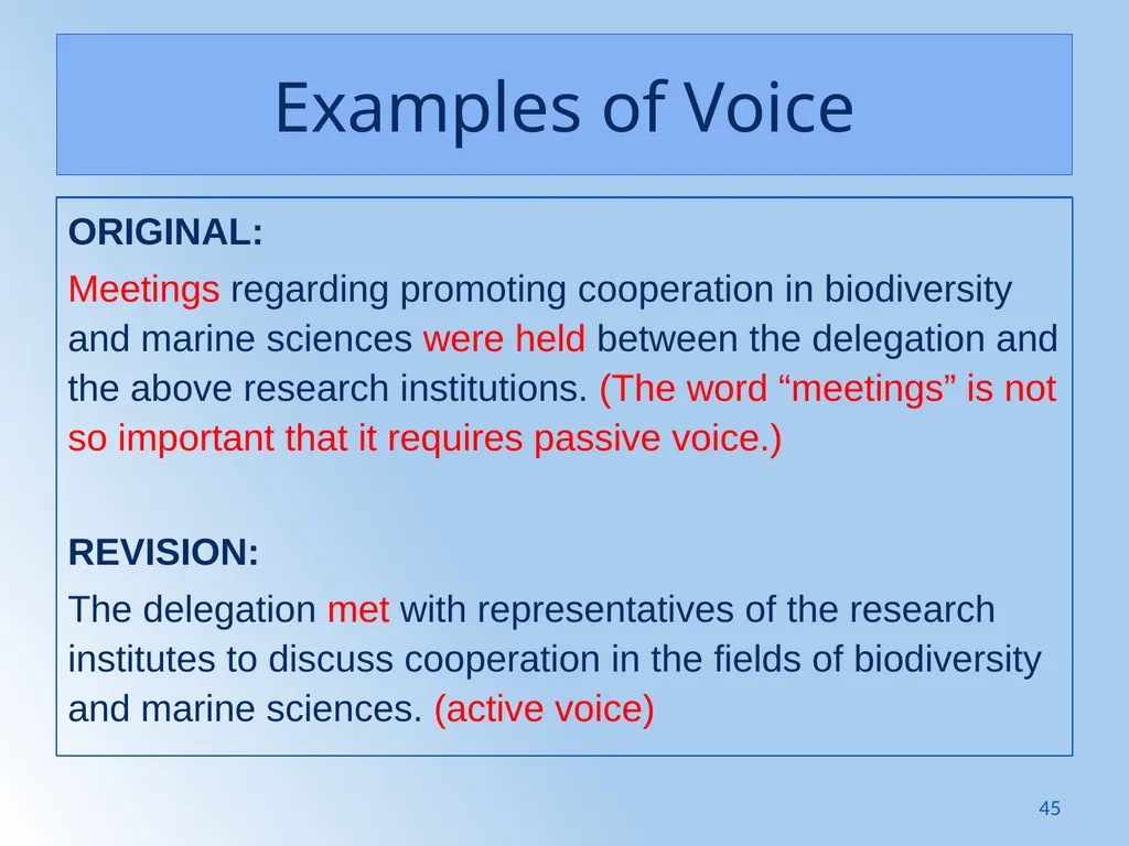 Writing Like an Educated English Speaker Kathryn - slide 45 of 125