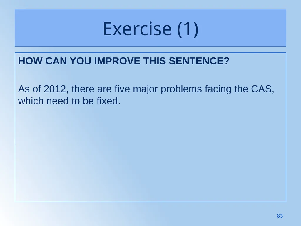 Writing Like an Educated English Speaker Kathryn - slide 83 of 125