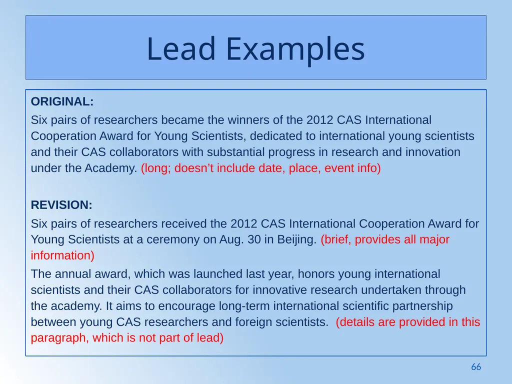 Writing Like an Educated English Speaker Kathryn - slide 66 of 125