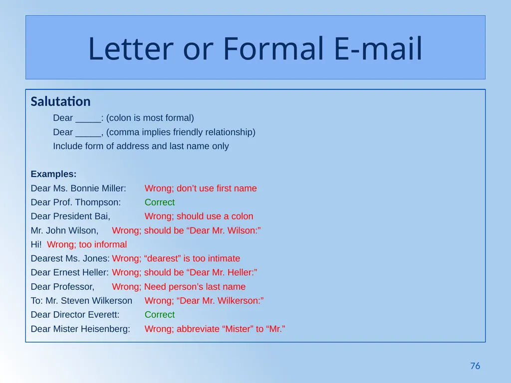 Writing Like an Educated English Speaker Kathryn - slide 76 of 125