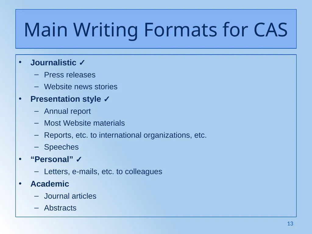 Writing Like an Educated English Speaker Kathryn - slide 13 of 125
