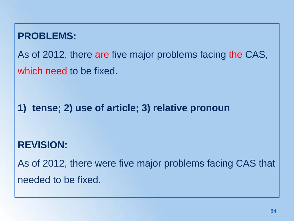 Writing Like an Educated English Speaker Kathryn - slide 84 of 125