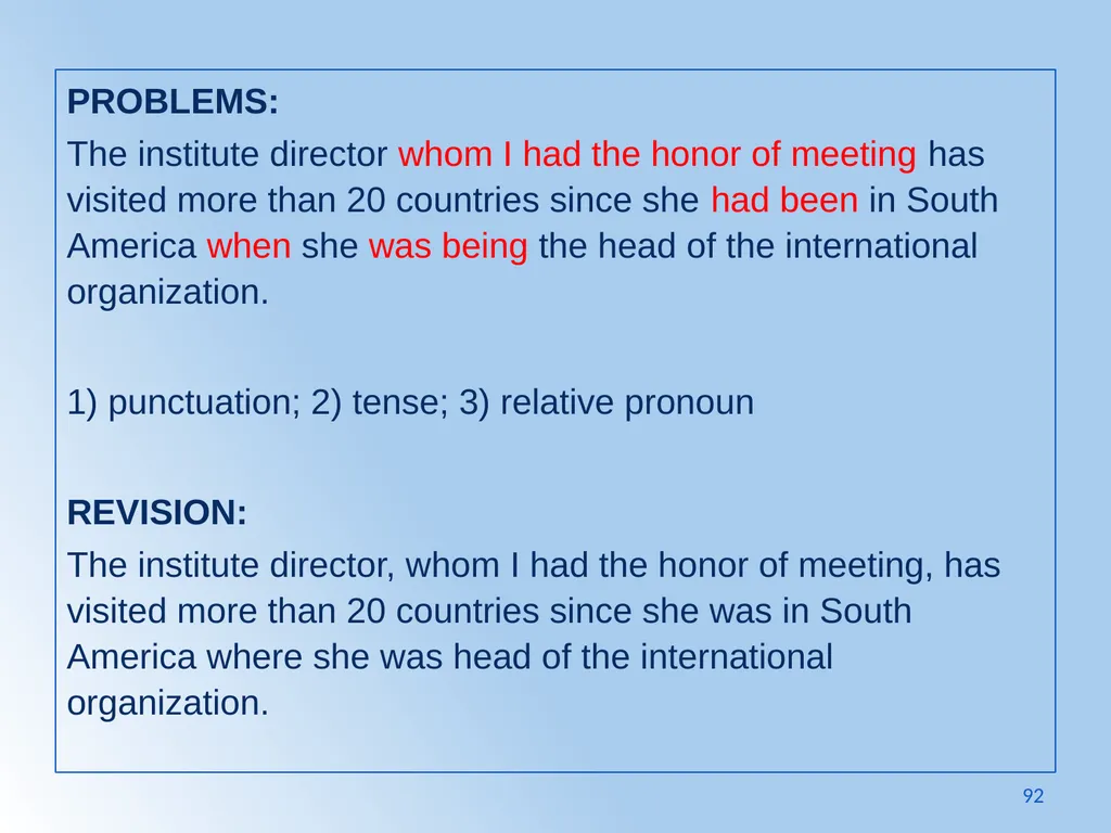 Writing Like an Educated English Speaker Kathryn - slide 92 of 125