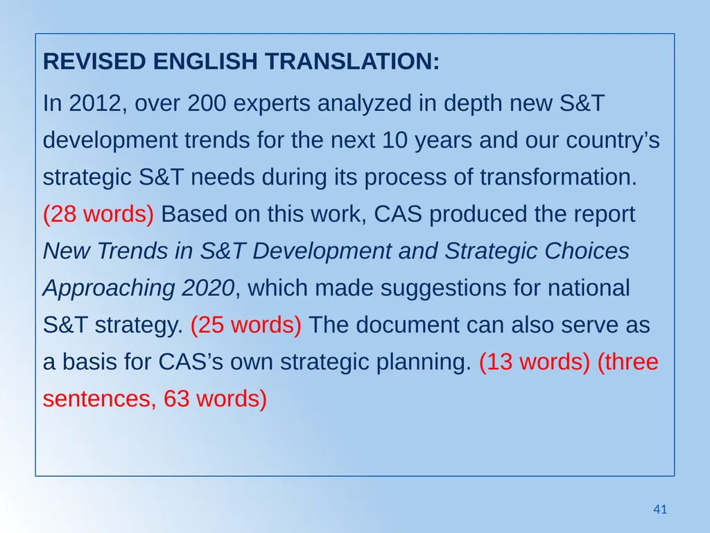 Writing Like an Educated English Speaker Kathryn - slide 41 of 125