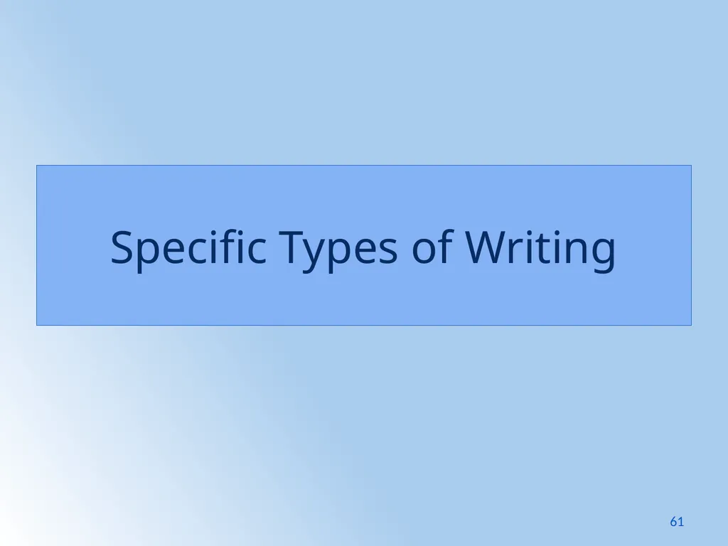 Writing Like an Educated English Speaker Kathryn - slide 61 of 125