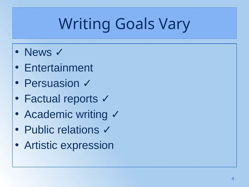 Writing Like an Educated English Speaker Kathryn - slide 4 of 125