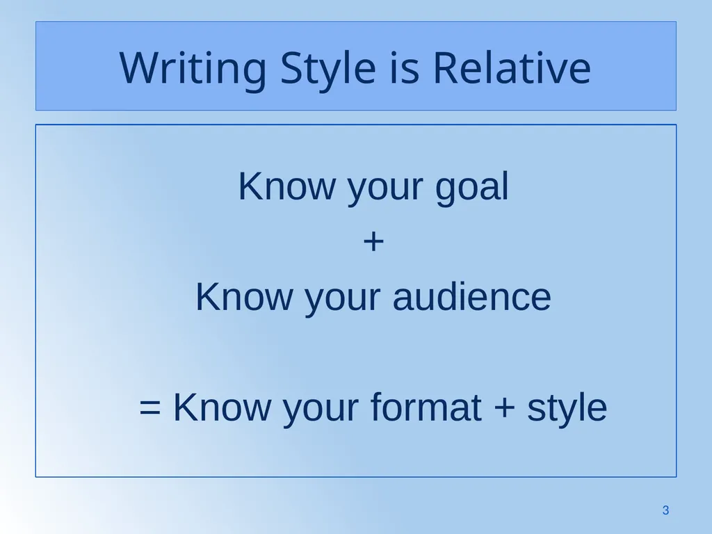 Writing Like an Educated English Speaker Kathryn - slide 3 of 125