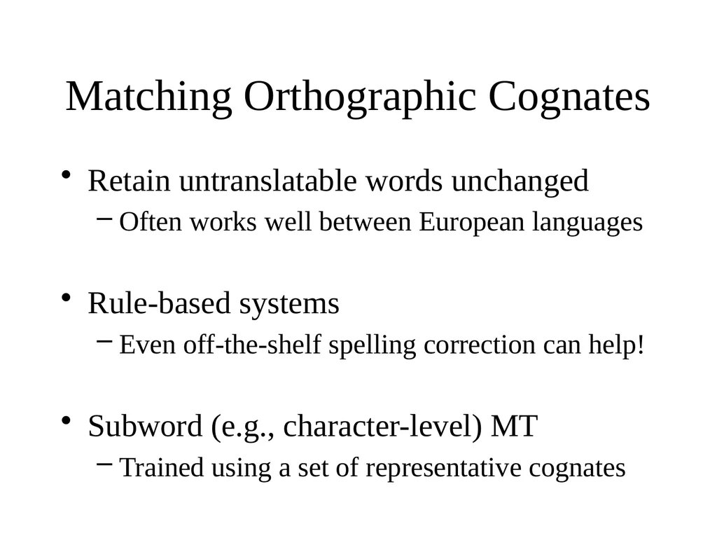 Multilingual Information Retrieval Doug Oard - slide 47 of 53