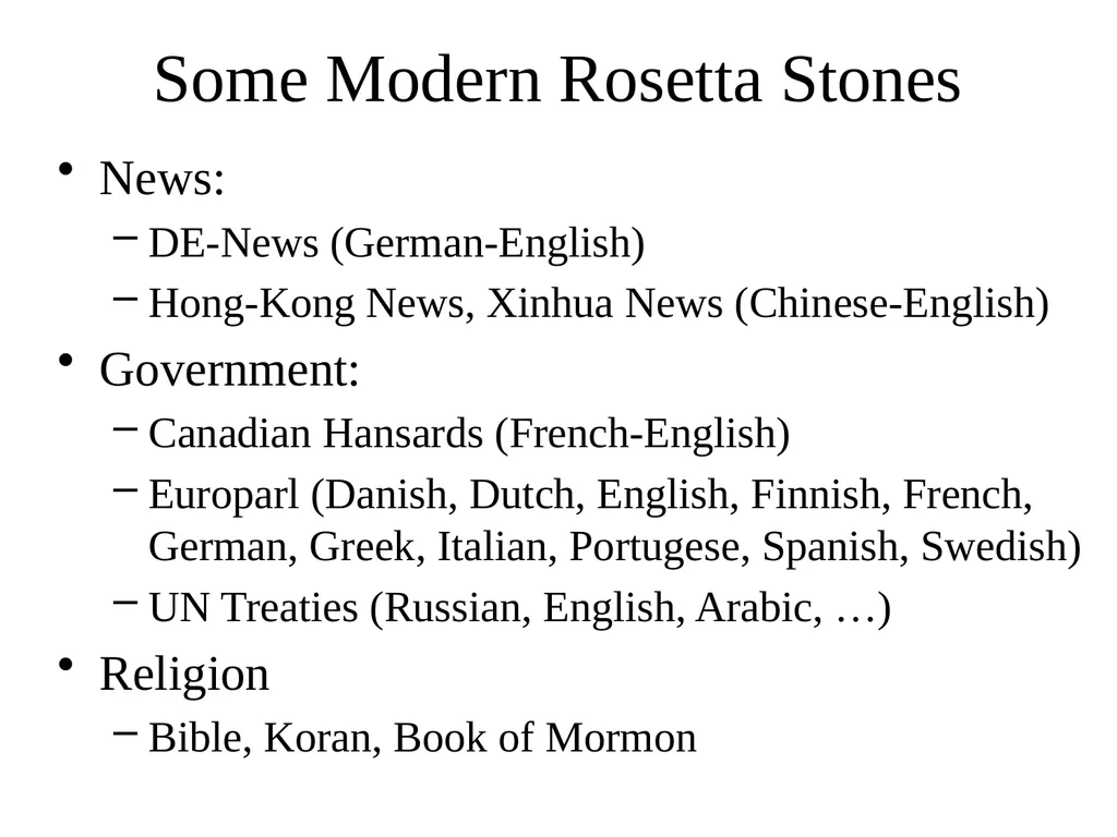 Multilingual Information Retrieval Doug Oard - slide 38 of 53