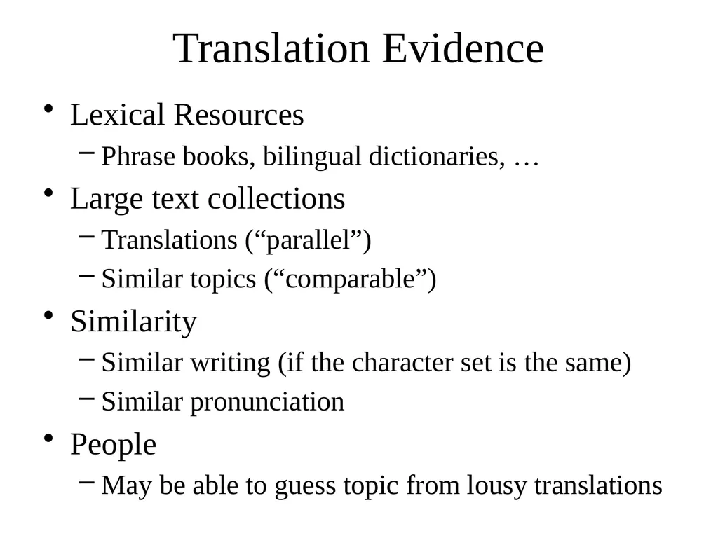 Multilingual Information Retrieval Doug Oard - slide 32 of 53