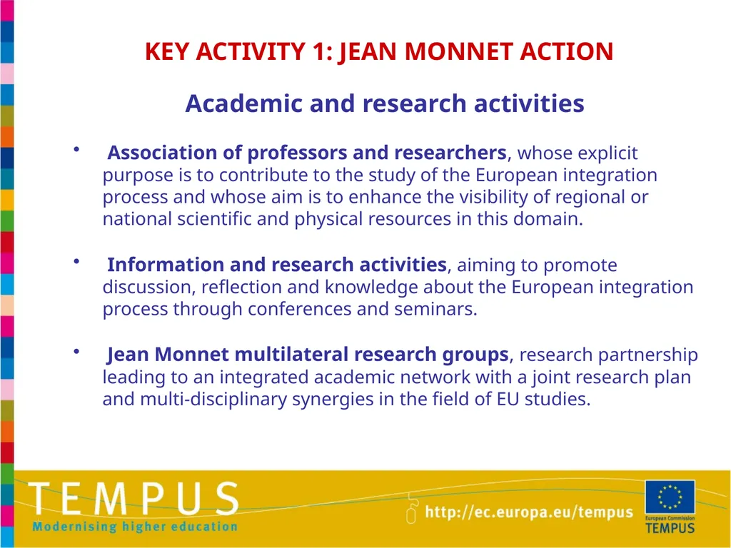 1 TEMPUS INFORMATION DAYS OTHER EU PROGRAMMES IN - slide 26 of 37