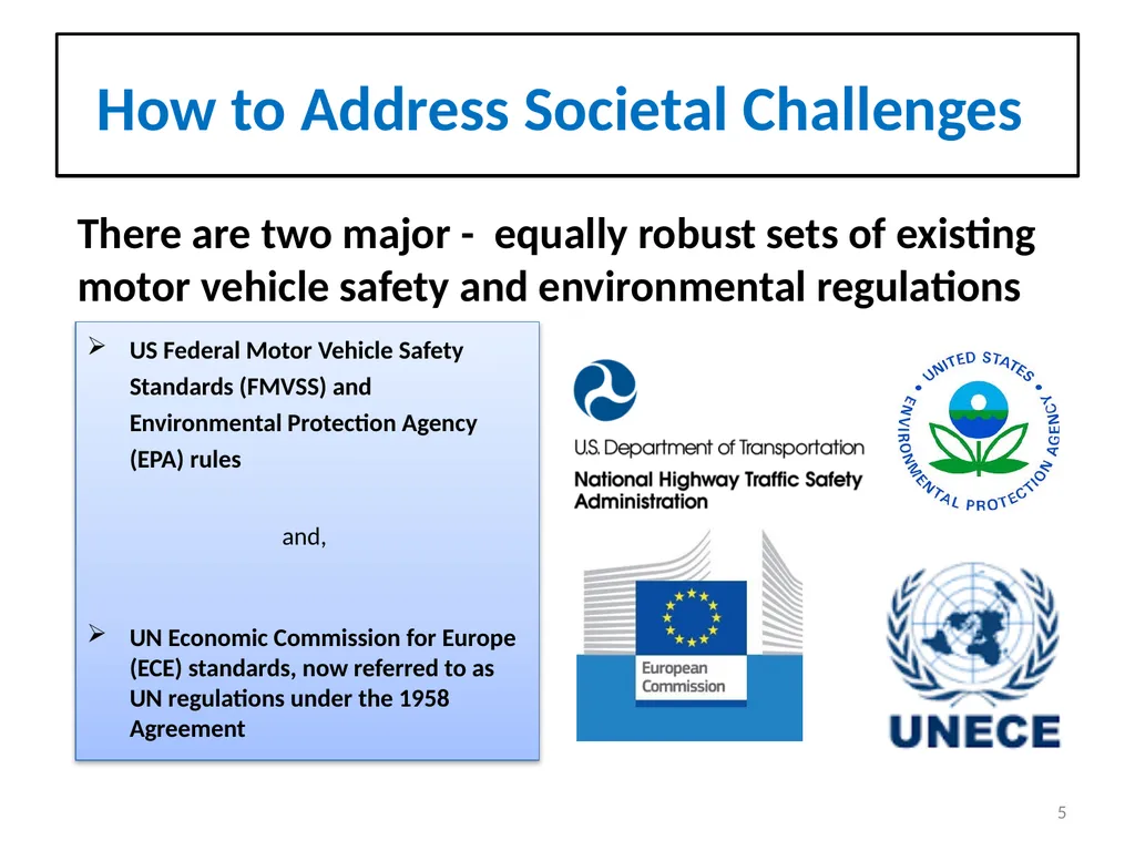 Automotive Regulations and Certification - slide 5 of 25