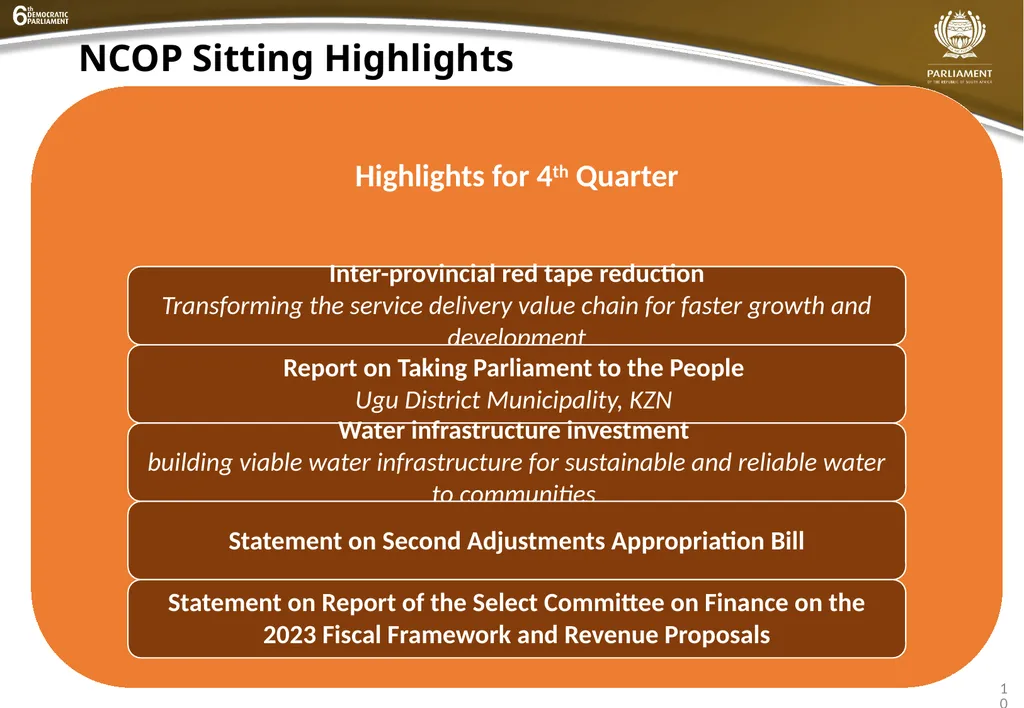 INSTITUTIONAL QUARTER 4 REPORT PRESENTATION - slide 10 of 61