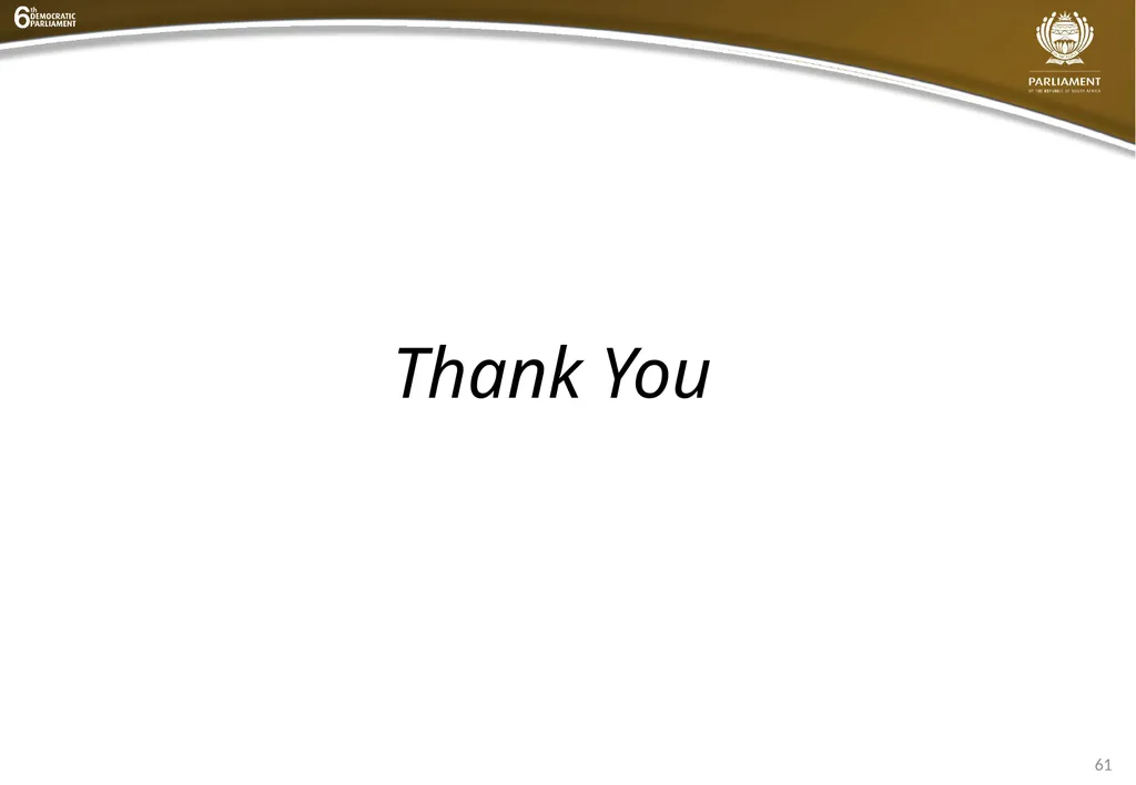 INSTITUTIONAL QUARTER 4 REPORT PRESENTATION - slide 61 of 61