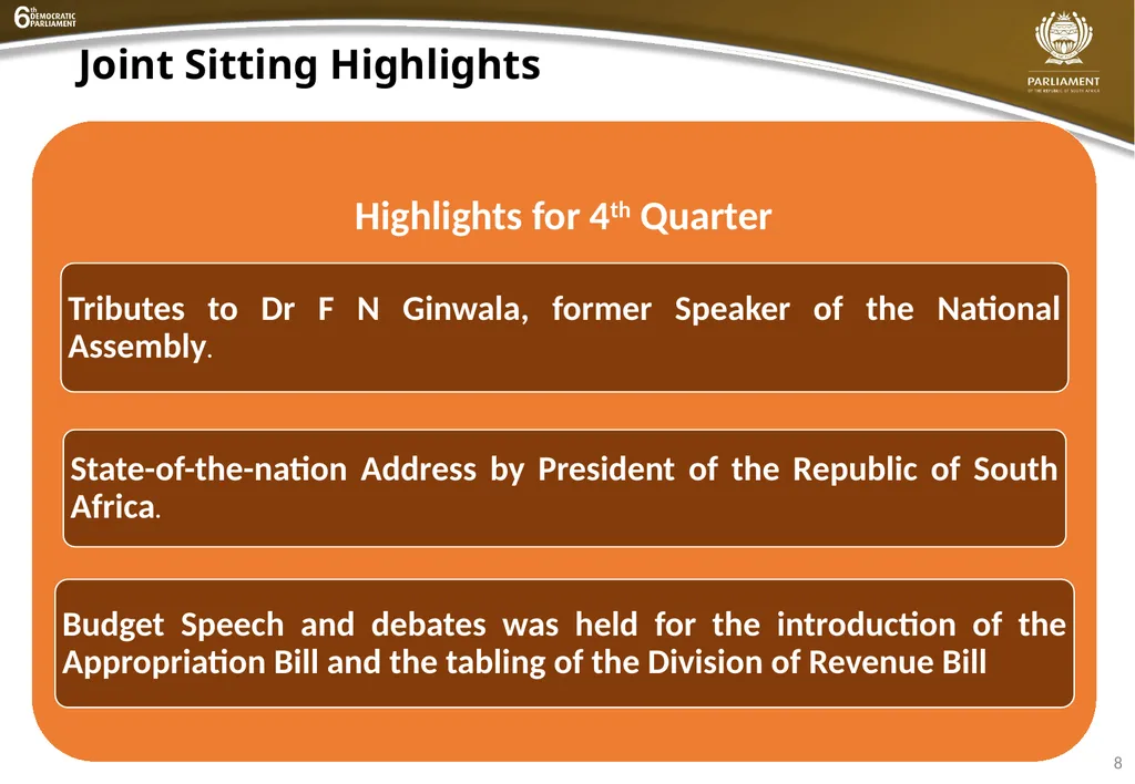 INSTITUTIONAL QUARTER 4 REPORT PRESENTATION - slide 8 of 61