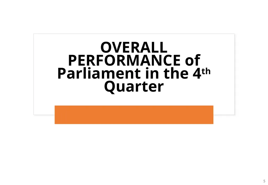 INSTITUTIONAL QUARTER 4 REPORT PRESENTATION - slide 5 of 61
