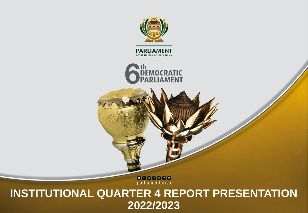 INSTITUTIONAL QUARTER 4 REPORT PRESENTATION