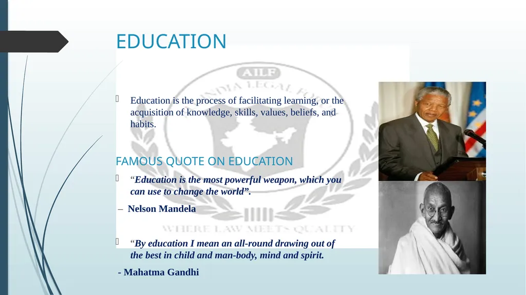 RIGHT TO EDUCATION IN INDIA BY R DIVYASHREE - slide 2 of 16