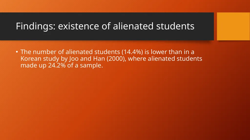 Alienation in the Process of Teaching and Learning - slide 14 of 28