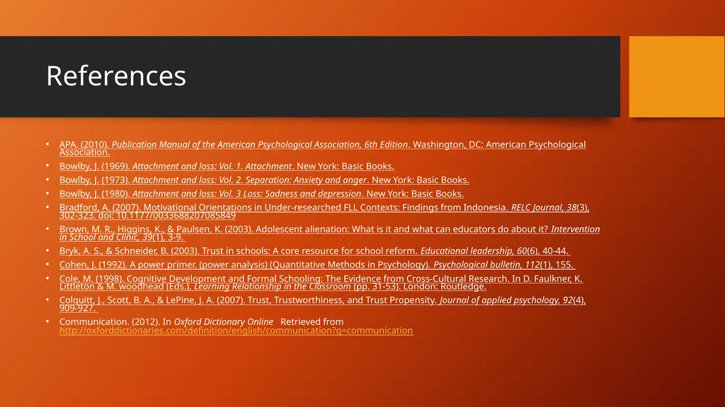 Alienation in the Process of Teaching and Learning - slide 17 of 28